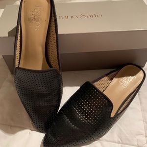 Franco Sarto Size 7.5 slip on mules. Barley worn.